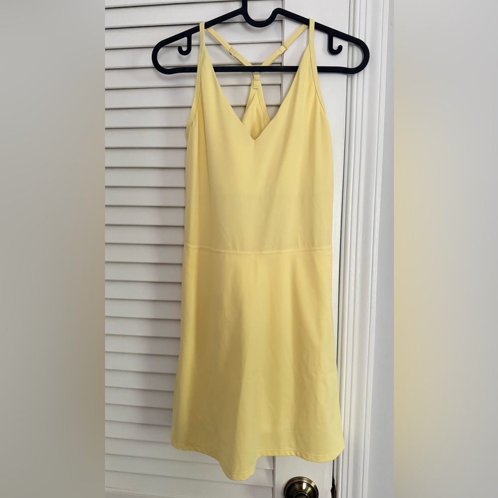 Jolyn Clothing Strapless Light Yellow Dress